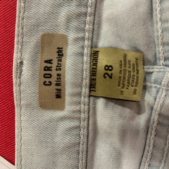 True Religion	Cora Mid Rise Straight - Picture 4 of 4